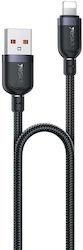 Yesido Плетен USB-A към Lightning Кабел 12W Черен 1.2m Yesido Плетен USB-A към Lightning Кабел 12W Черен 1.2m