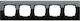 Gira Gira Esprit Wall Frame Black