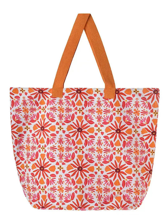 Ble Resort Collection Stoff Strandtasche Rosa