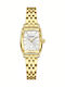 Lee Cooper Bracelet Womens Watch Battery with Gold Metal Bracelet