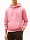 Sweatshirt with Hood Pink