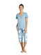 Muydemi Summer Women's Pyjama Set Siel
