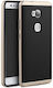 iPaky Hybrid Back Cover Σιλικόνης / Πλαστικό Ασημί (Honor 5x)