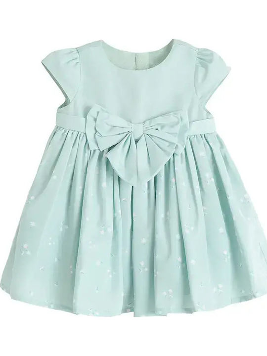 Rochie Fete Mâneca Scurtă Verde