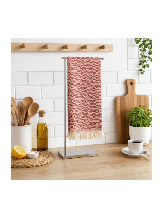 Lenjerii Deosebite Πετσέτα Κουζίνας σε Κόκκινο Χρώμα 30x50cm
