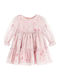 Girls Dress Long Sleeve Pink