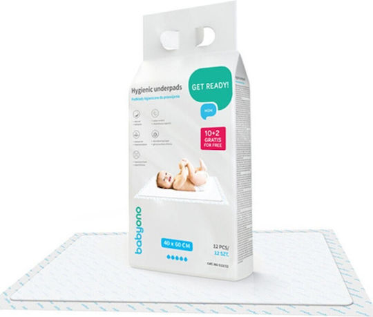 Babyono Wickelunterlage 40x60cm 12 Stück