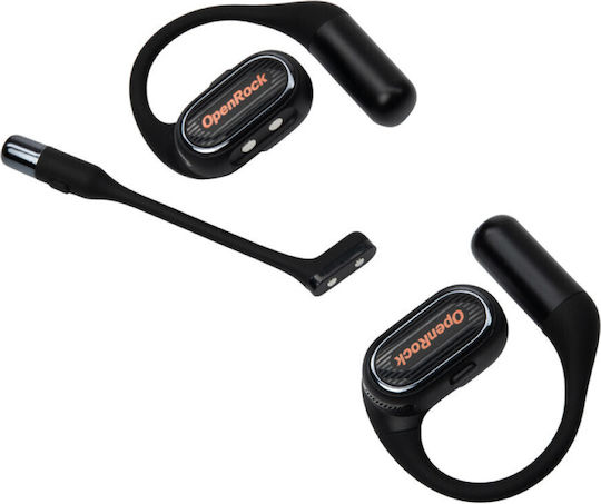OneOdio OpenRock Link 20 Open Ear Casti Bluetooth Handsfree cu Rezistență la Transpirație și Husă de Încărcare Negre