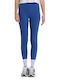 Training Women's Cropped Leggings Blue