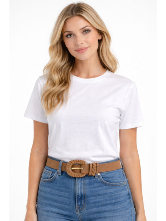 Women's Belt Brown SJ-JYD-2512-26BE-Brown