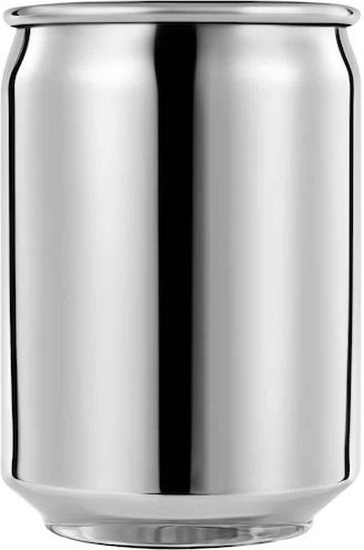 Horecabar Glass from Stainless Steel in Gray Colour 400ml