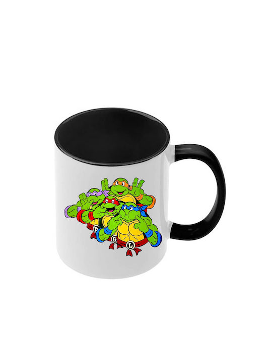 Tasse Teenage Mutant Ninja Turtles Schwarze Gri...