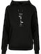 Women's Sweatshirt Hooded Black