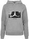 Γυναικείο Φούτερ με Κουκούλα Heather Grey