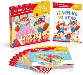 Dk Super Phonics My First Decodable Stories Fix-it Foxes Dk Children