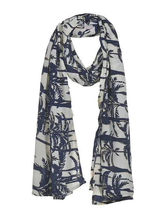 Ble Resort Collection Damen Seidenschal Blau