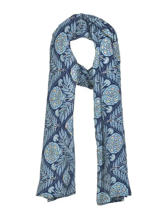 Ble Resort Collection Γυναικείο Φουλάρι Μπλε