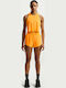 Aeroswift Women's Activewear Shorts Dri-Fit Orange