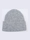 Beanie Unisex Σκούφος Πλεκτός σε Γκρι χρώμα