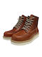 Leather Brown Men's Boots