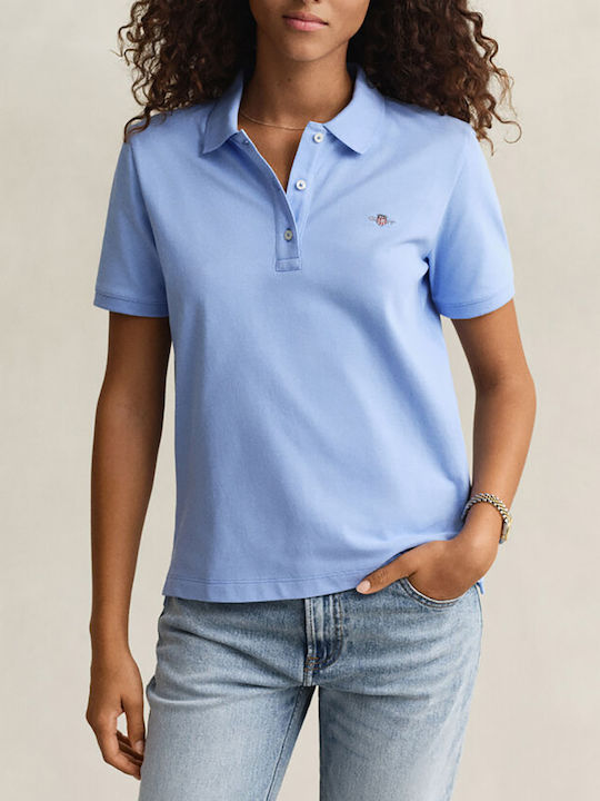 Gant Reg Shield Polo Hellblau