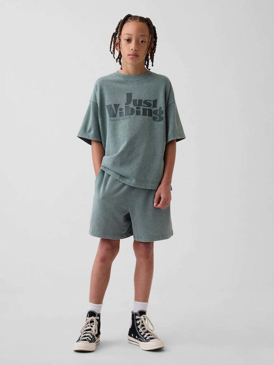 Kids Fabric Shorts/Bermuda District Green