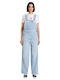 Dickeis Damen Latzhose Denim Blau