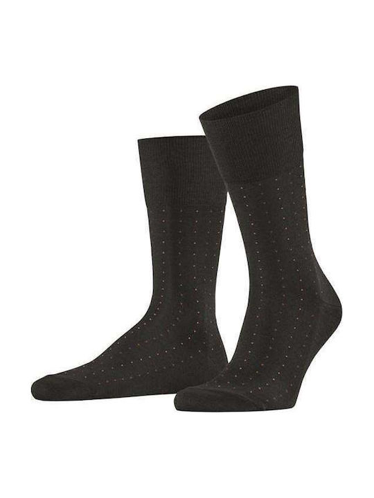 Falke Tiago Men's Socks With Brown Patterns