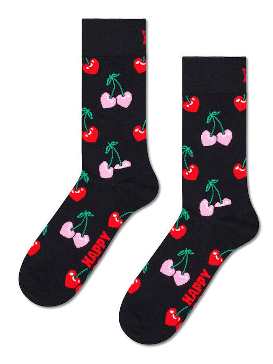 Happy Socks Heart Sock Чорапи Черни