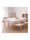 Saint Clair Saint Clair Fleckabweisend Graupink 145x180cm