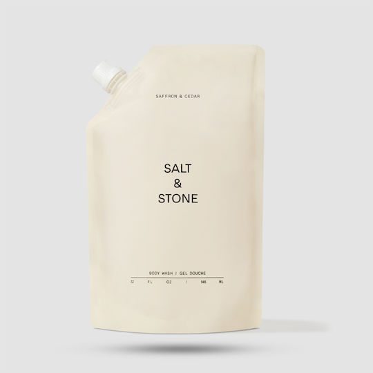 Salt & Stone Salt Stone Refill Bubble Bath Gel with Niacinamide & Jasmine Scent 946ml