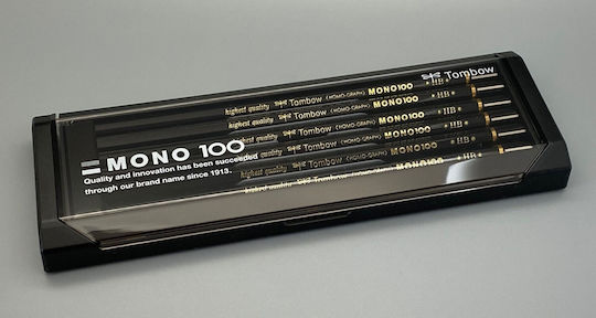 Tombow Wooden Pencils Mono 100 Highest Quality 12pcs 4901991000092 Nibs 4h