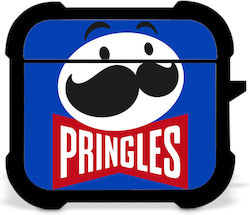 Mr Pringles Калъф в син цвят за Apple AirPods 4...