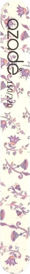 Azade Λίμα Νυχιών Floral Μωβ Λευκό