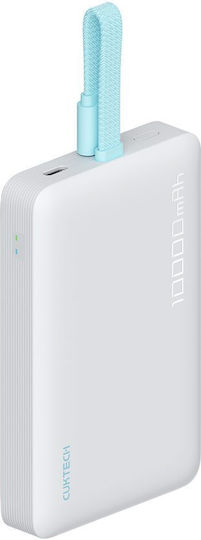 Cuktech CP132ML MagSafe Power Bank 10000mAh Λευκό
