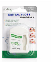Melica Fire Dentar Ceară Ață Dentară 50m Melica Fire Dentar Ceară Ață Dentară 50m