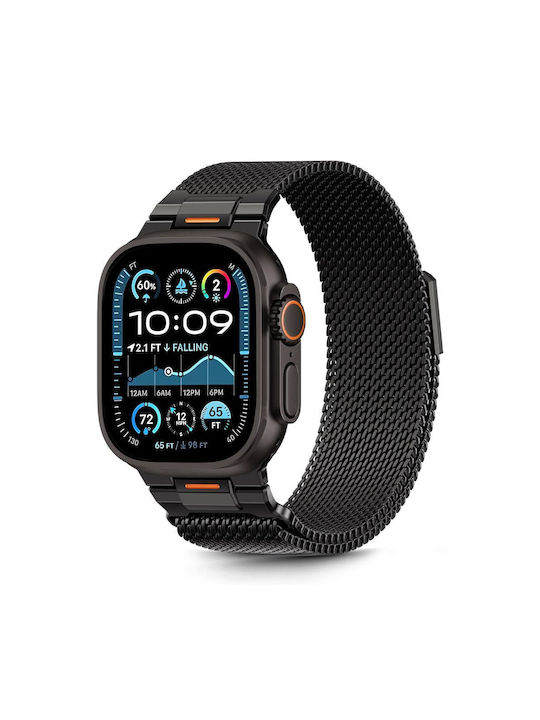 Tech-Protect Vanguard Curea Neagră (Apple Watch 8 / 9 / 10 / 11 / Se) Tech-Protect Vanguard Curea Neagră (Apple Watch 8 / 9 / 10 / 11 / Se)