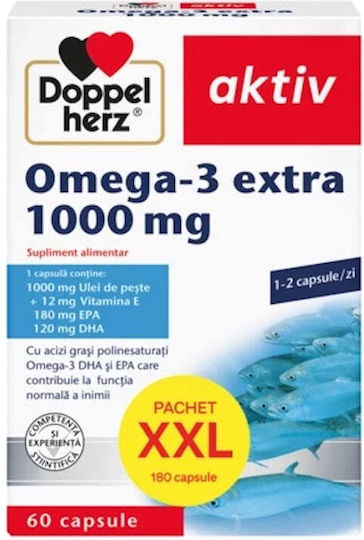 Doppelherz Omega 3 Extra 1000mg 180 capsule