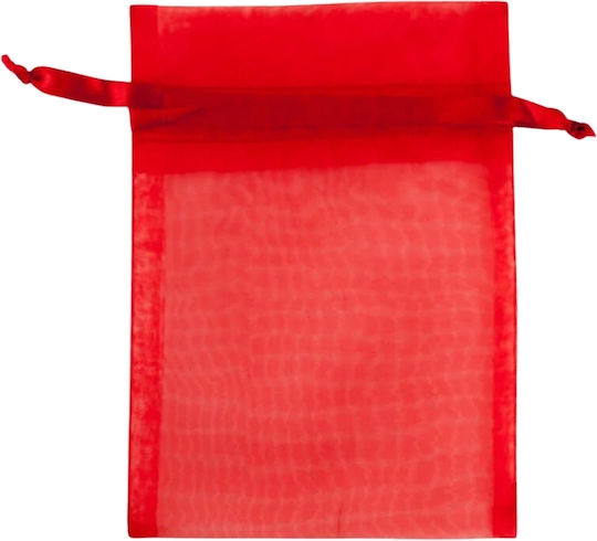 Medium Fabric Transparent Gift Pouch 9x12cm 100 Pieces