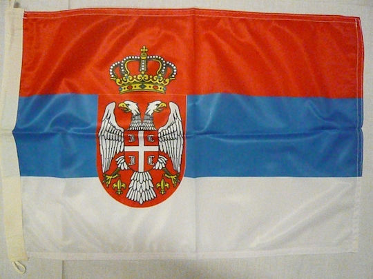 Σημαία της Σερβίας Πολυεστερική 100x70cm