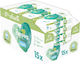 Pampers Harmonie Aqua Șervețele Umede Bebe cu 99% Apă Fără Alcool și Parabeni 12x60buc