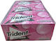 Trident Chewing Gum with Bubblegum Flavour Chewing Gum 12pcs 27g