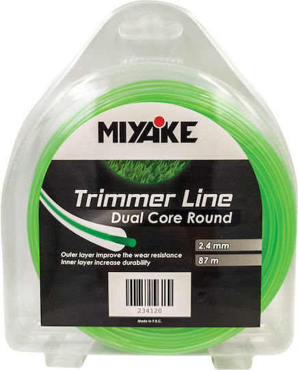 Miyake 234120 Μεσινέζα Στρογγυλή Μήκους 87m και Πάχους 2.4mm