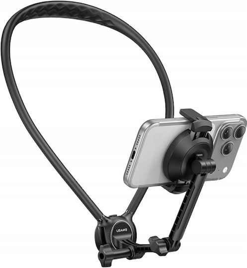 Usams Neck Mount Phones Joygo Joy02 Neck Mount Magnetic Mount Black Joy0201