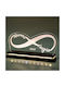 World of Wood Decorative Table Lamp Infinity With Names LED Warm White Love 10x22cm