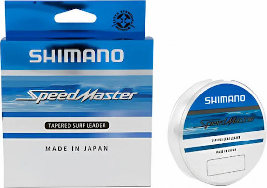Fishing Line Shimano Speedmaster Tapered Surf Leader 10×15m Clear