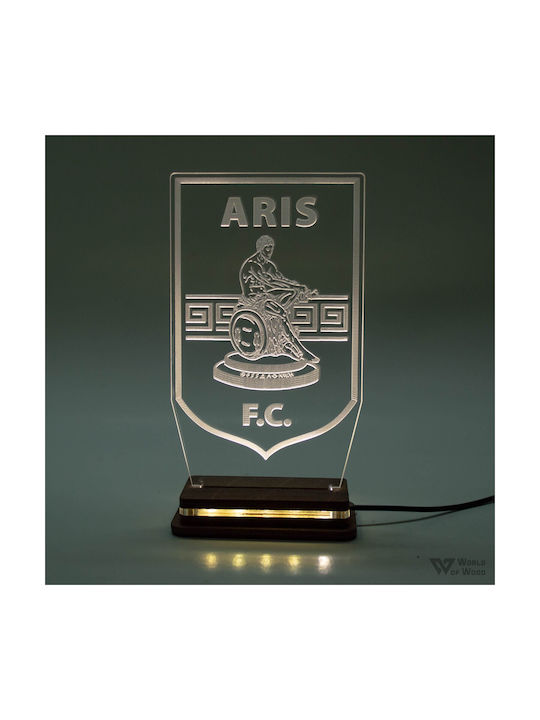 World of Wood Decorative Table Lamp Aris LED 20x12cm