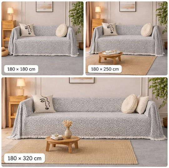 ForHome Σετ Ριχτάρια 3τμχ Γκρι