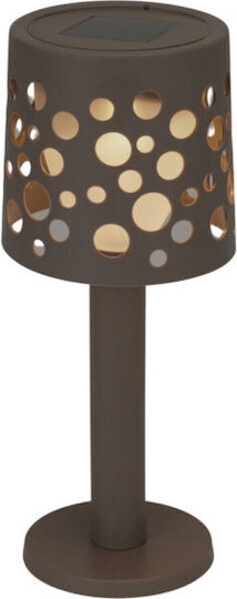 Koopman Tabletop Solar Light with Warm White Light 9x21cm