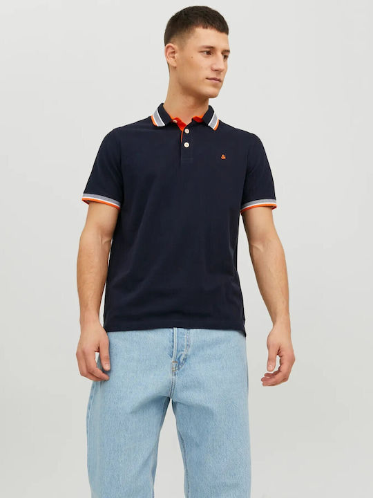 Jack & Jones Polo Bluză Cu Mânecă Scurtă Black ...